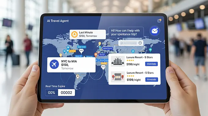 AI Travel Agent for Last-Minute Hotel and Flight Deals: Revolutionizing Spontaneous Travel
