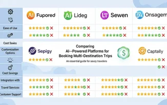 Comparing AI-Powered Platforms for Booking Multi-Destination Trips