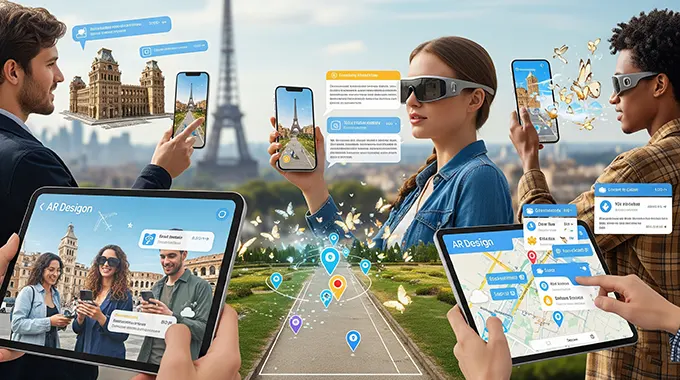 Innovative Travel Media Platforms Using Augmented Reality (AR)